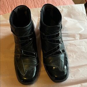 Elegant Black Ankle Boots for Women